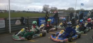 front of the Final Grid- Clay Pigeon NKRA 12.4.15